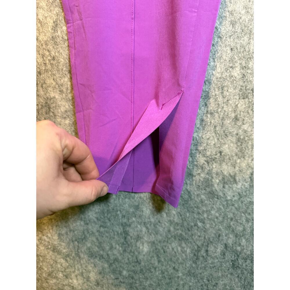 Athleta Womens Vienna Slim Pants Jazy Purple Casual Size 4 EUC - Picture 3 of 10